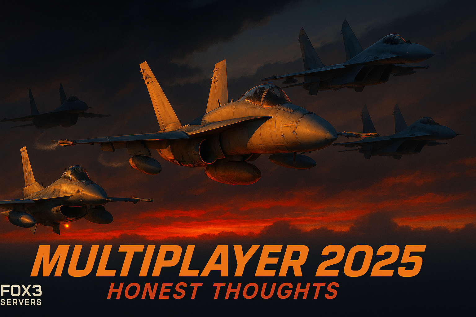 DCS World Multiplayer in 2025: Honest Thoughts from Someone Who Lives in the Servers