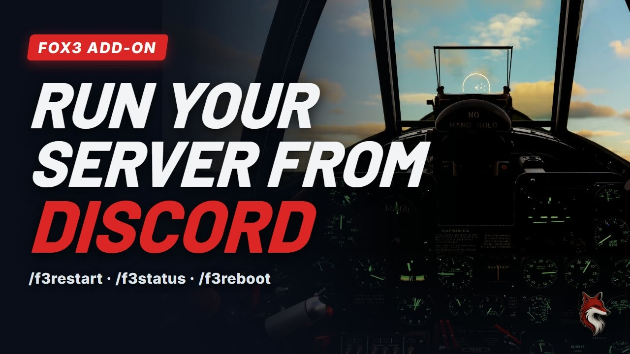 Watch: Run Your Fox3 DCS Server from Your Own Discord