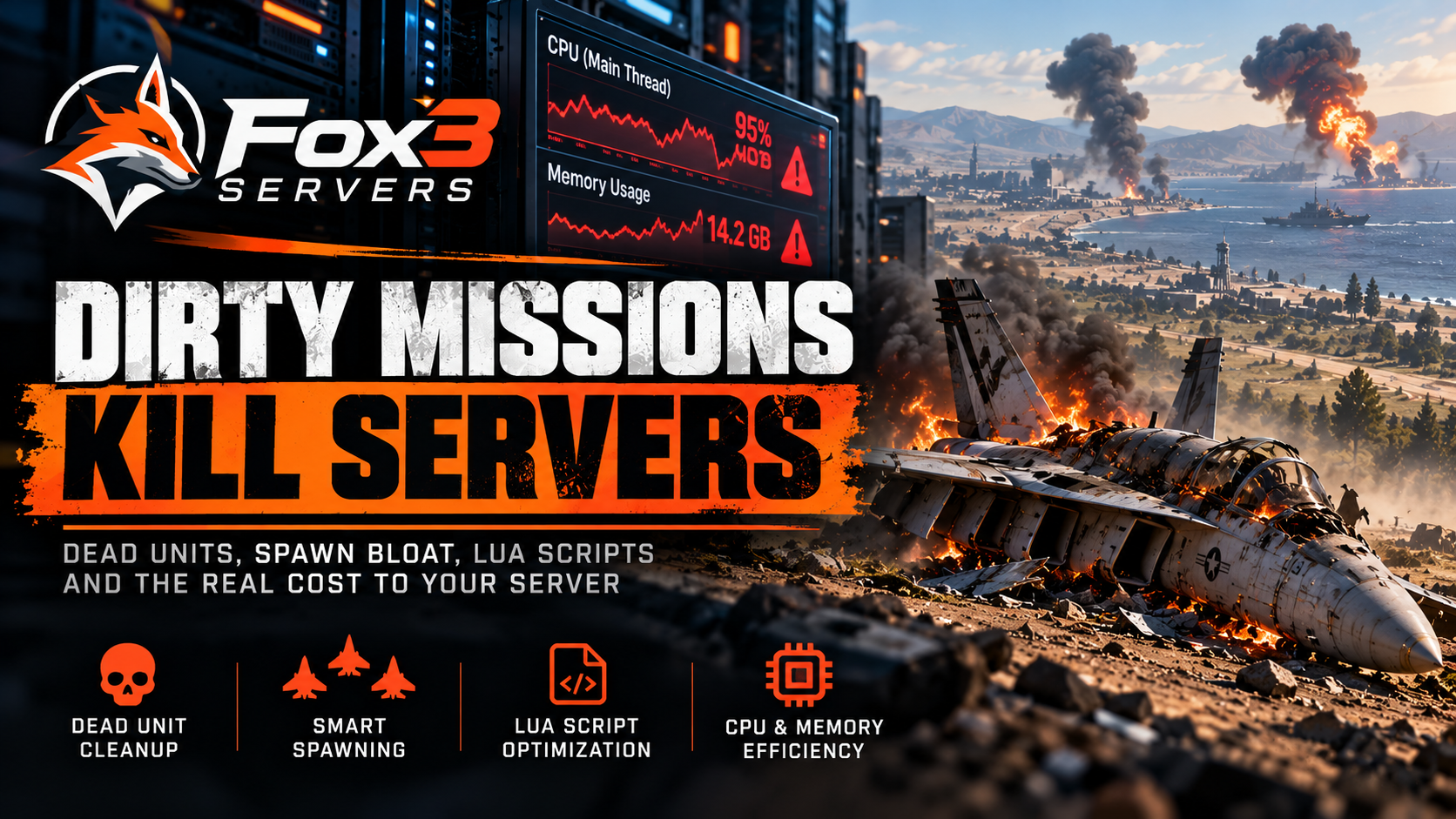 Why Your DCS Mission Is Choking Your Server (and How MissionRX Fixes It)