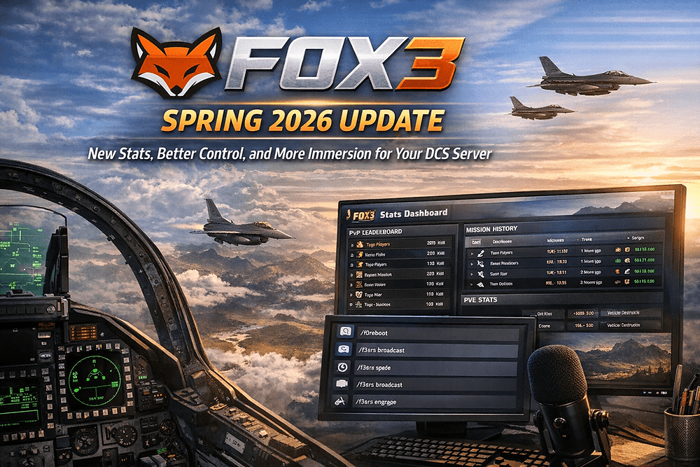 Fox3 Spring 2026 Update