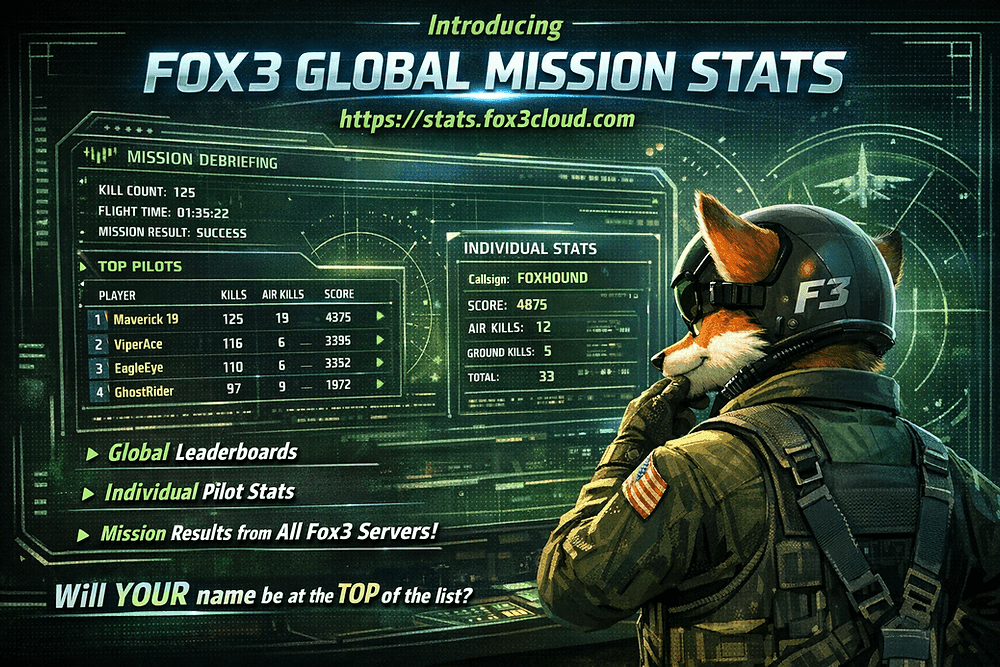 Introducing Fox3 Global Mission Stats