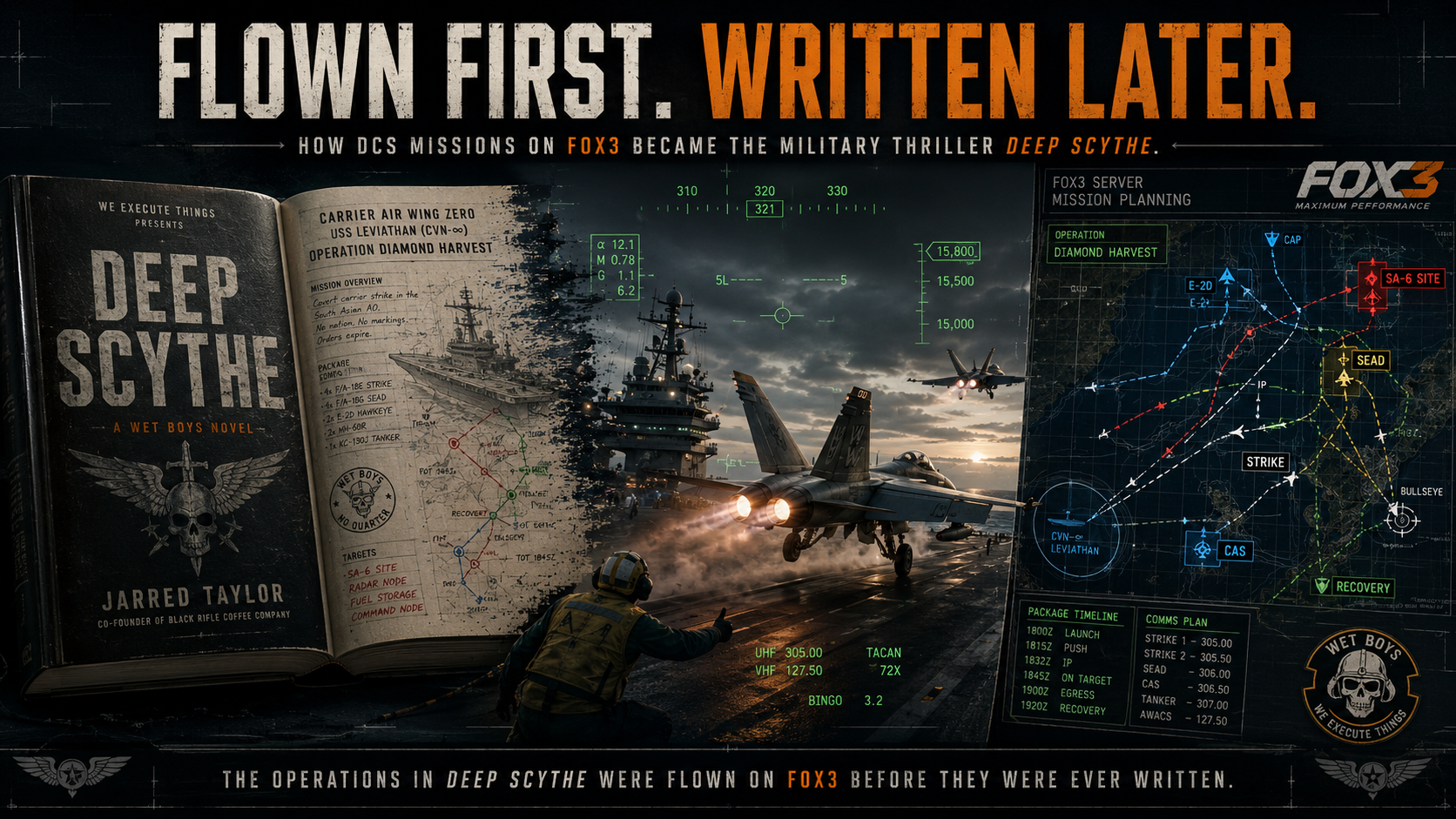 We Execute Things: A Fox3 Pilot Turns Real Missions Into a Novel