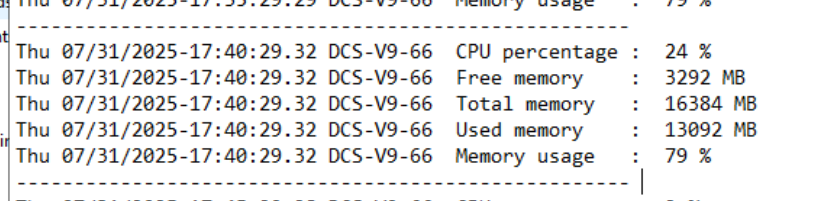 Understanding DCS Server Performance Issues