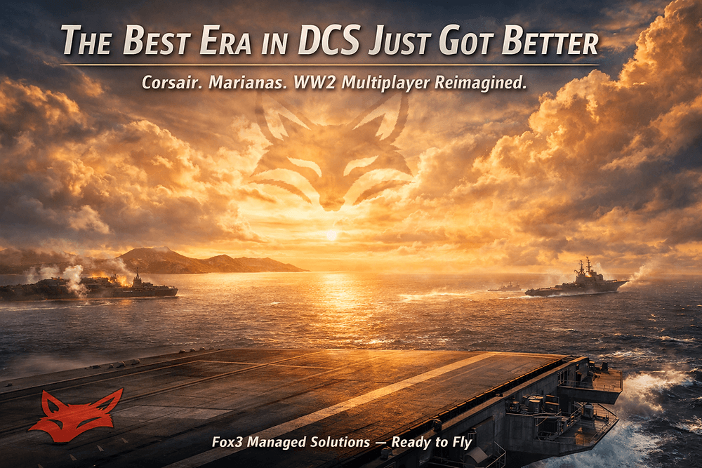 The Best Era in DCS Just Got Better: WW2 in the Pacific, the Corsair, and Why Wartime